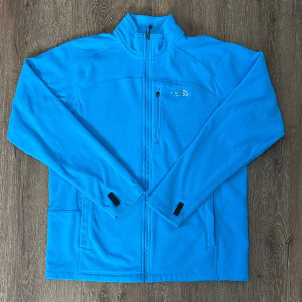 Men’s Blue North Face Jacket, Size L